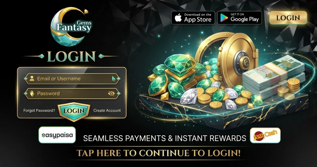 Fantasy gems Login